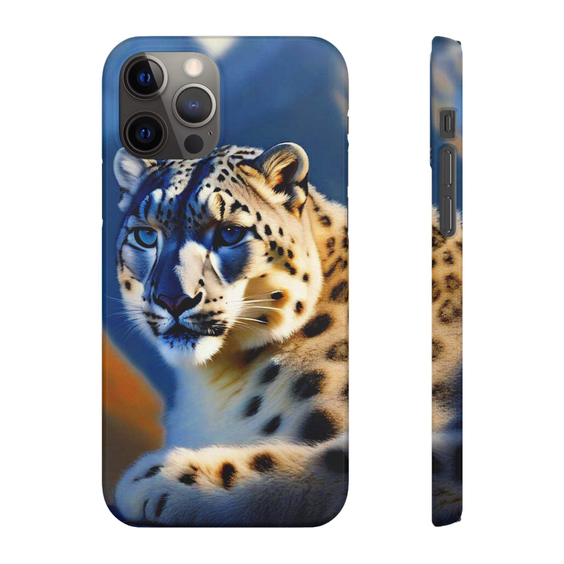 Snow Leopard Snap Case - Colorwink