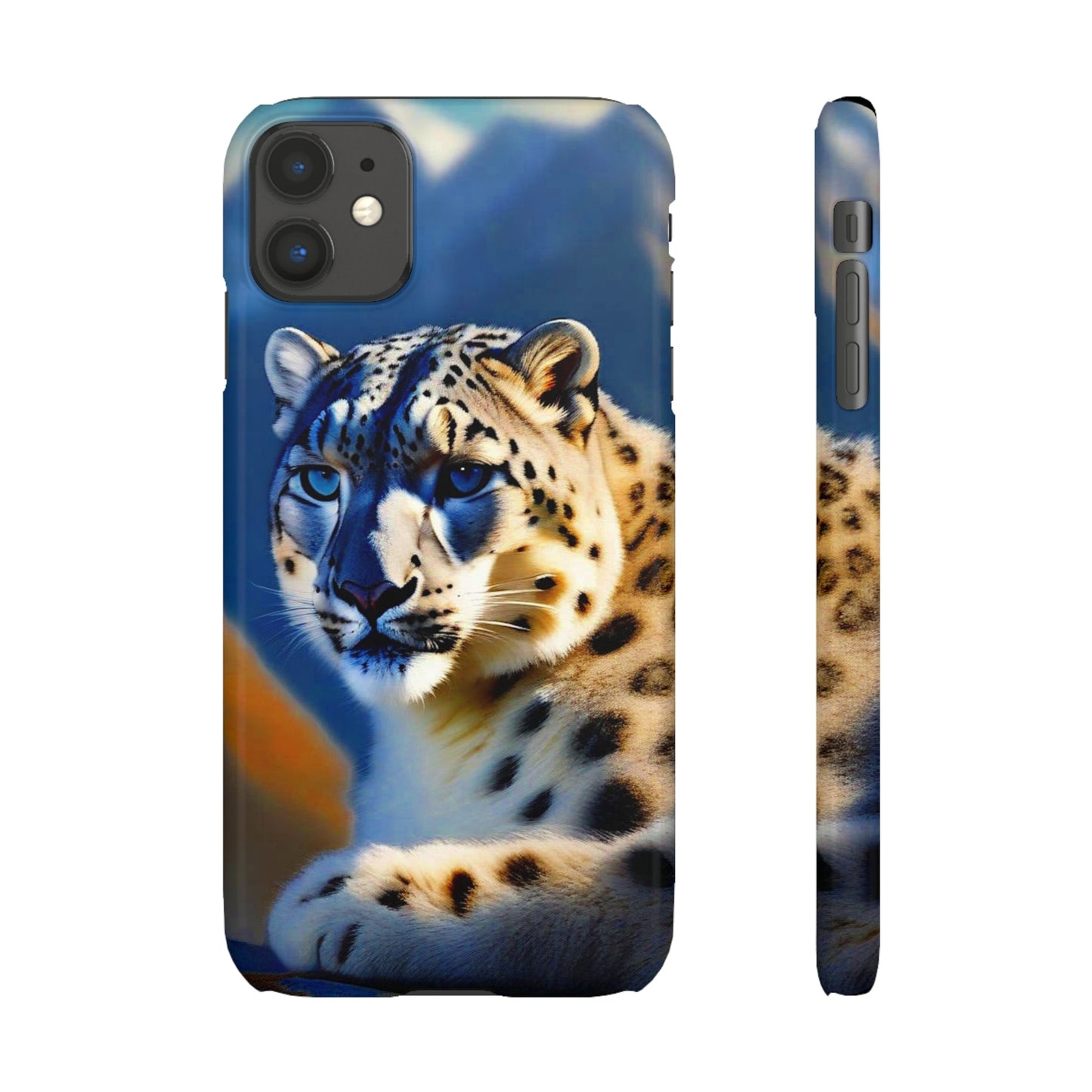 Snow Leopard Snap Case - Colorwink