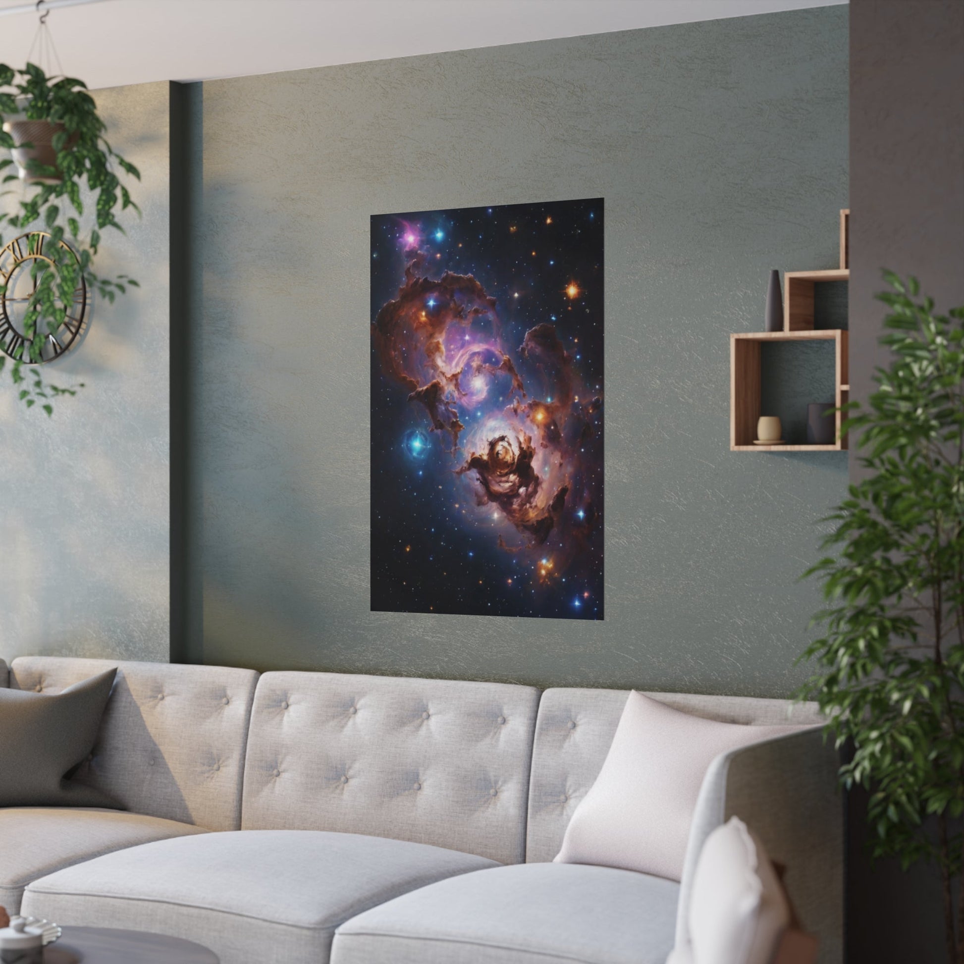 Space Nebula Poster - Colorwink