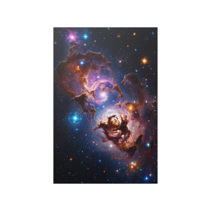 Space Nebula Poster - Colorwink