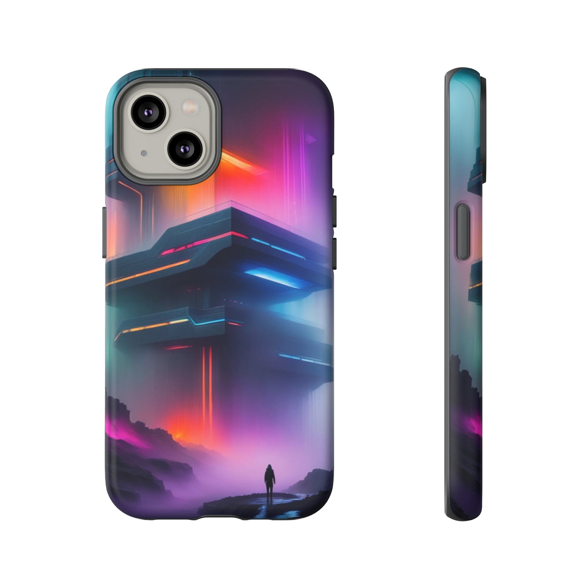 Spaceship Landing Tough Case - Colorwink