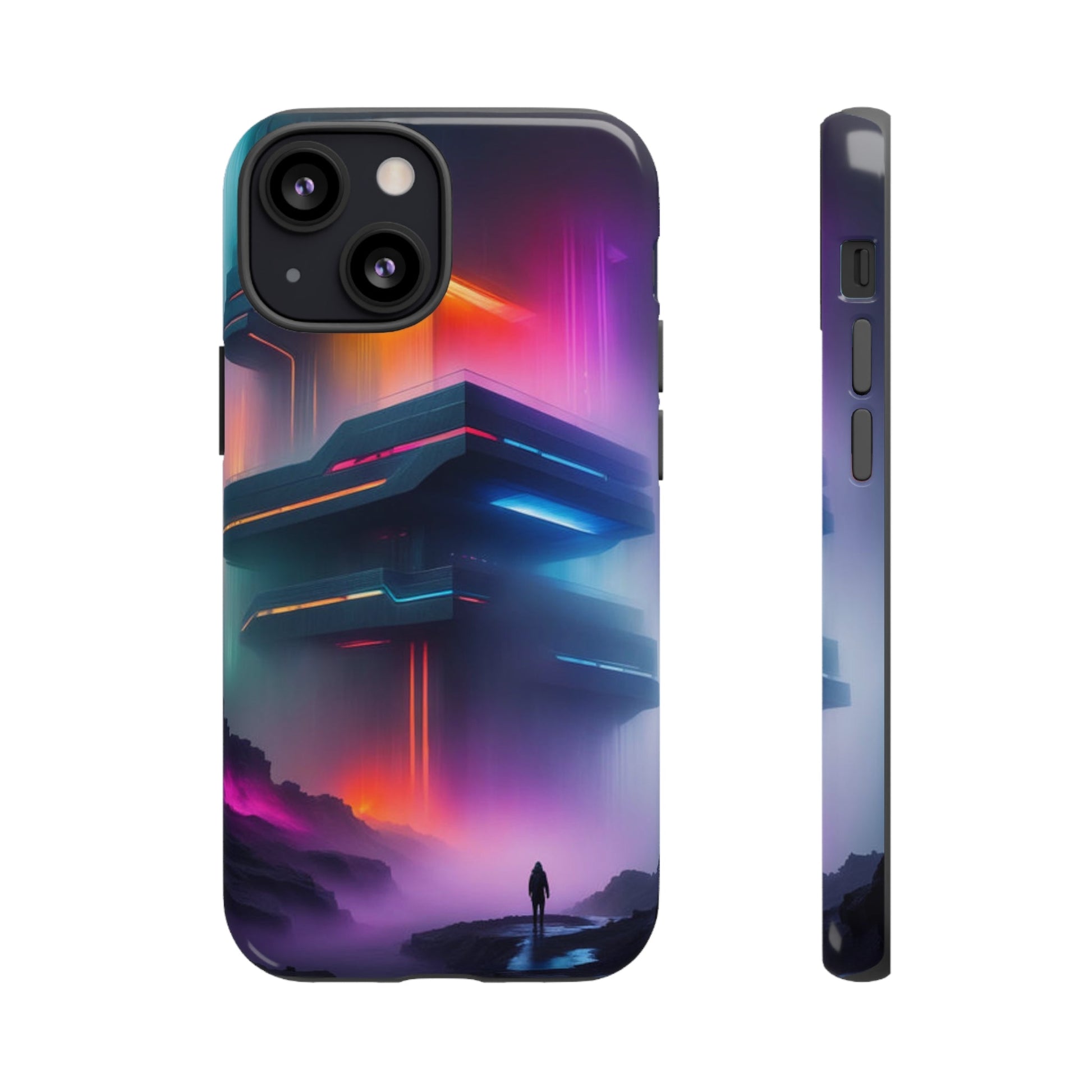 Spaceship Landing Tough Case - Colorwink