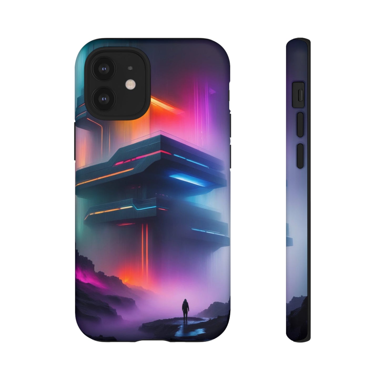 Spaceship Landing Tough Case - Colorwink