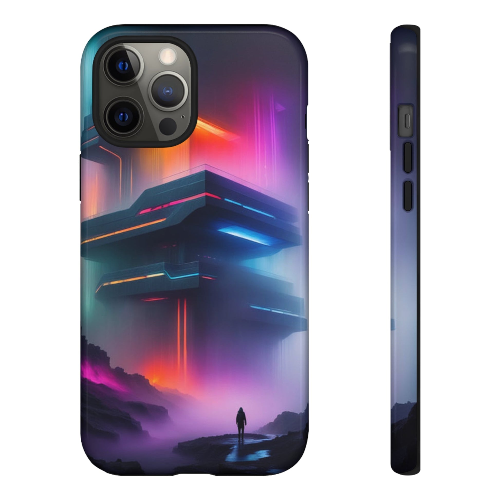 Spaceship Landing Tough Case - Colorwink