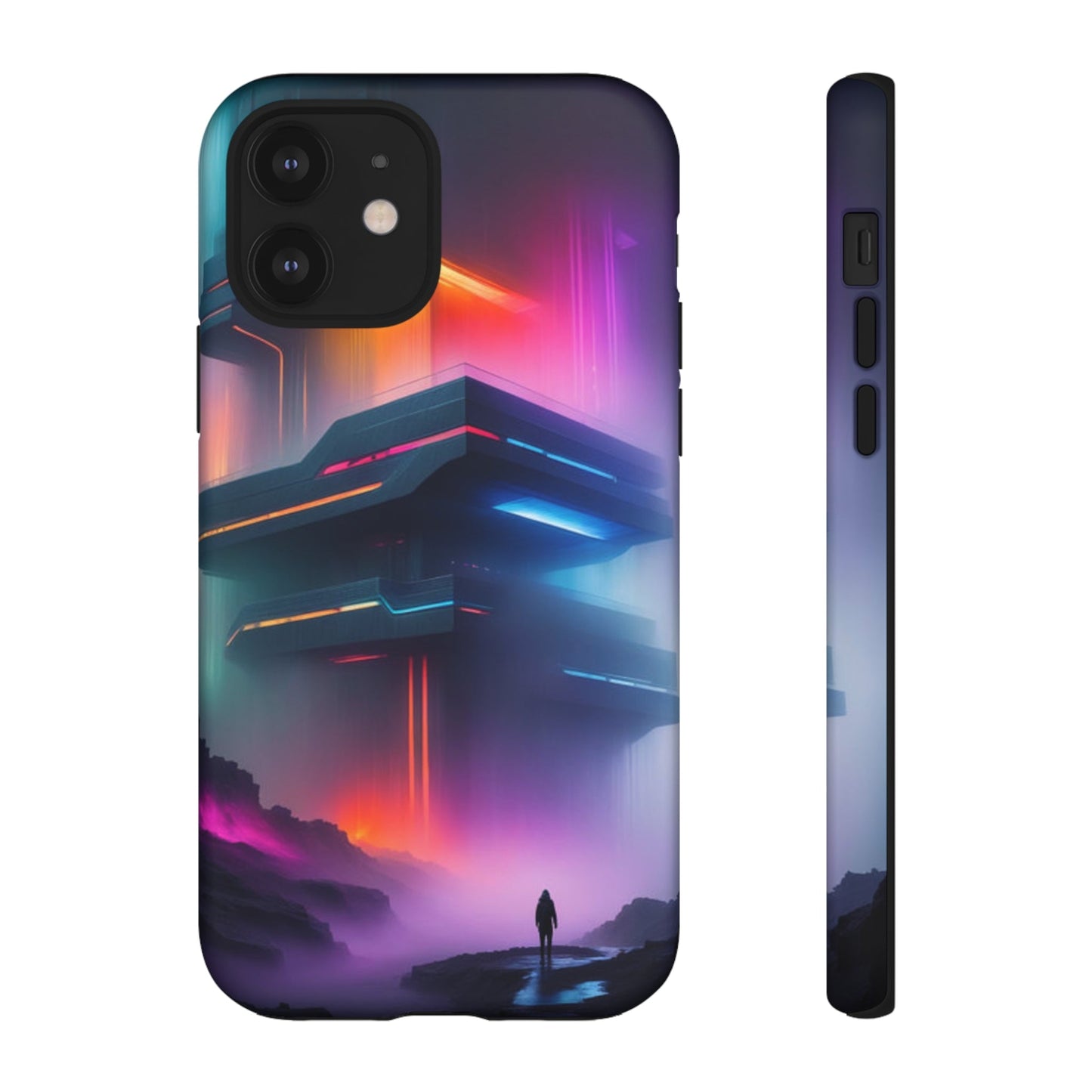 Spaceship Landing Tough Case - Colorwink