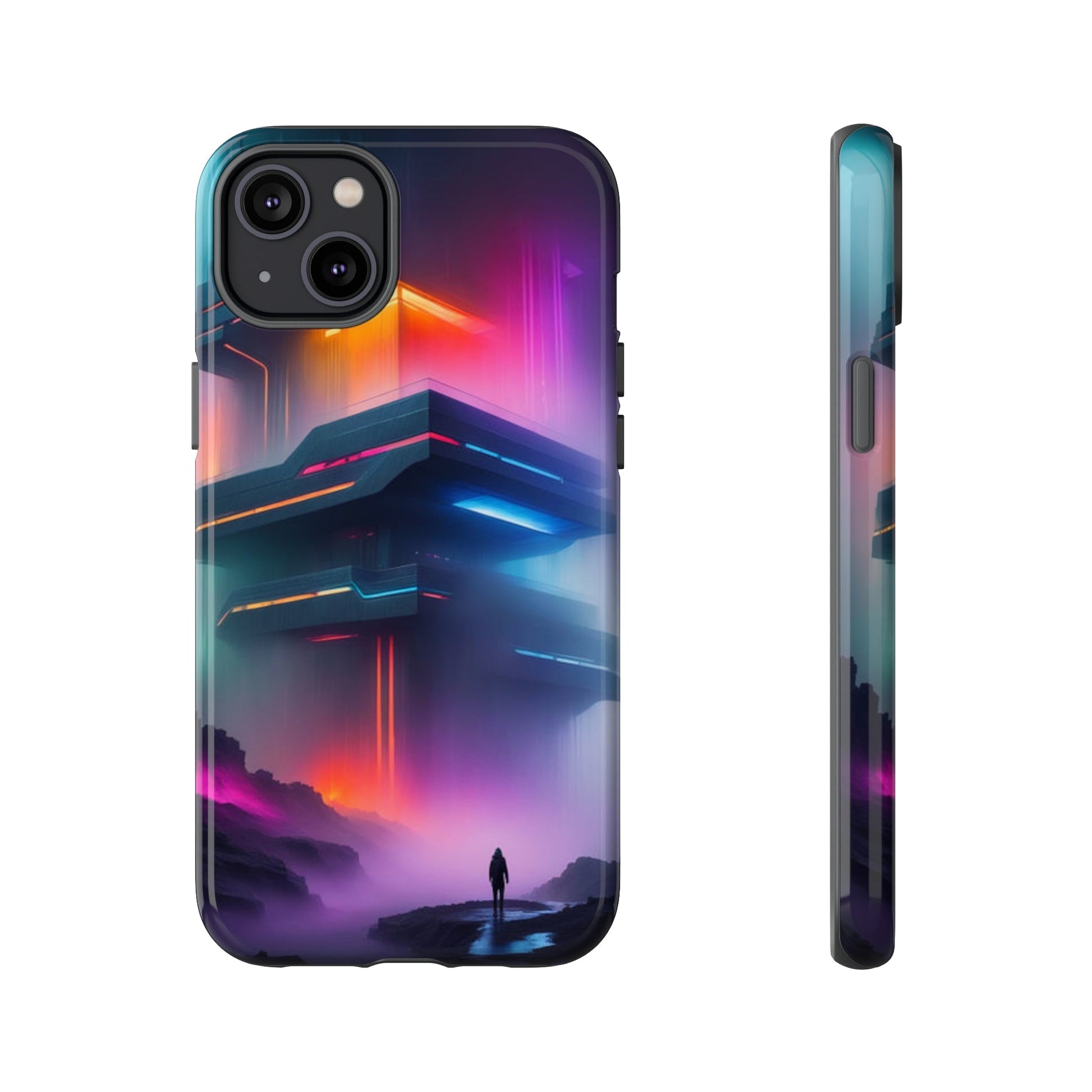 Spaceship Landing Tough Case - Colorwink