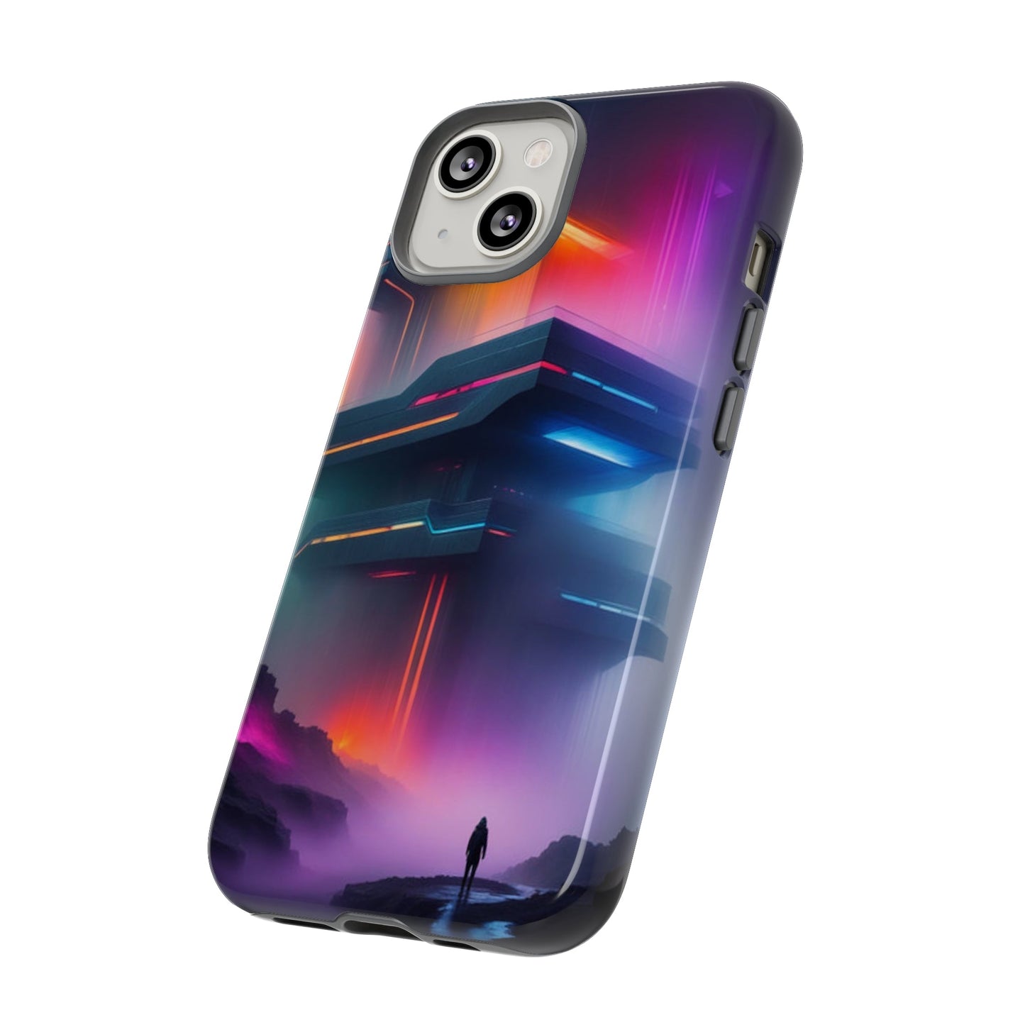 Spaceship Landing Tough Case - Colorwink