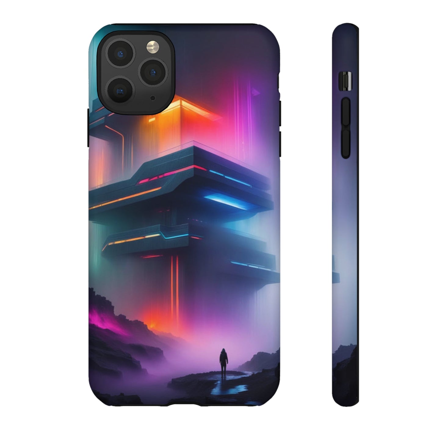 Spaceship Landing Tough Case - Colorwink