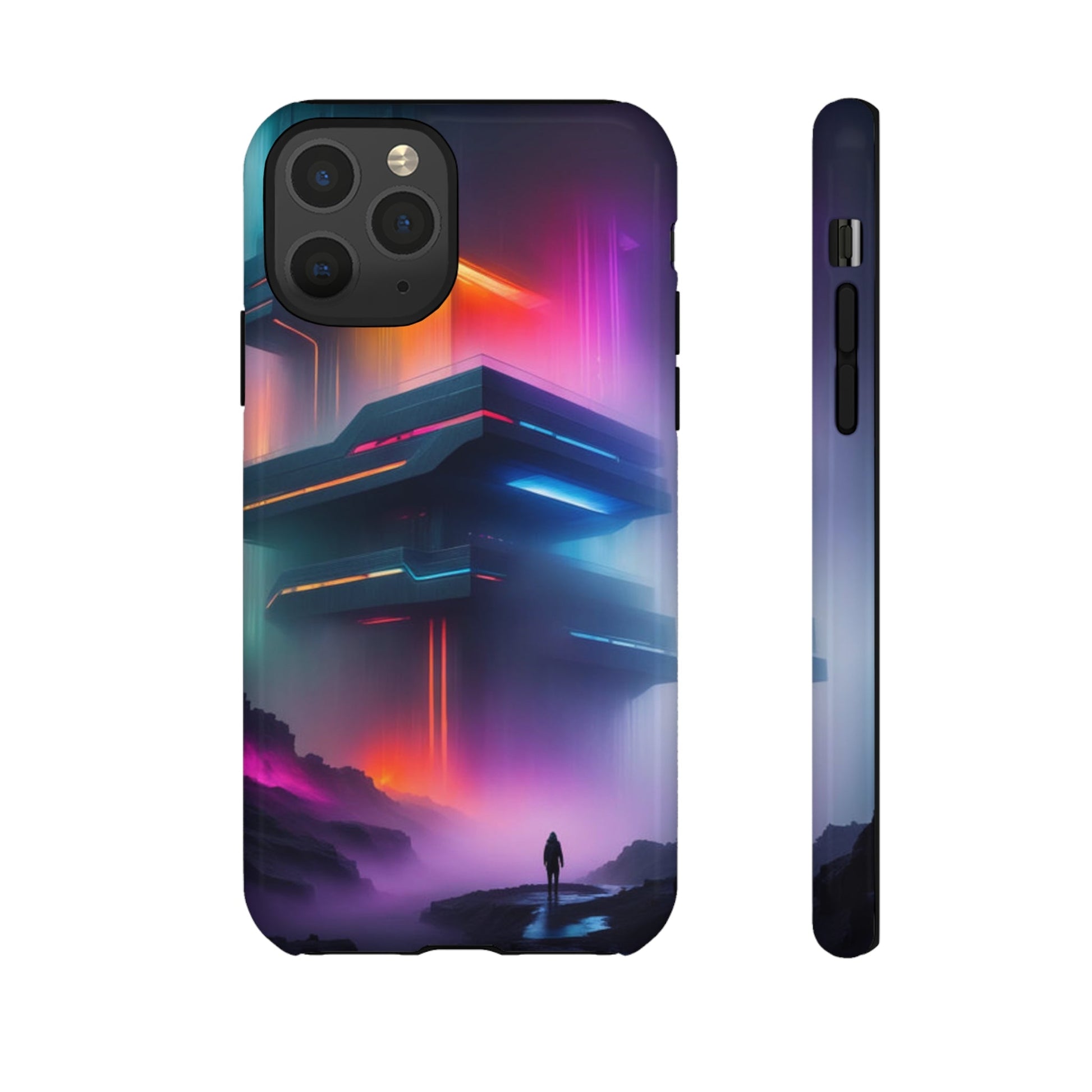 Spaceship Landing Tough Case - Colorwink