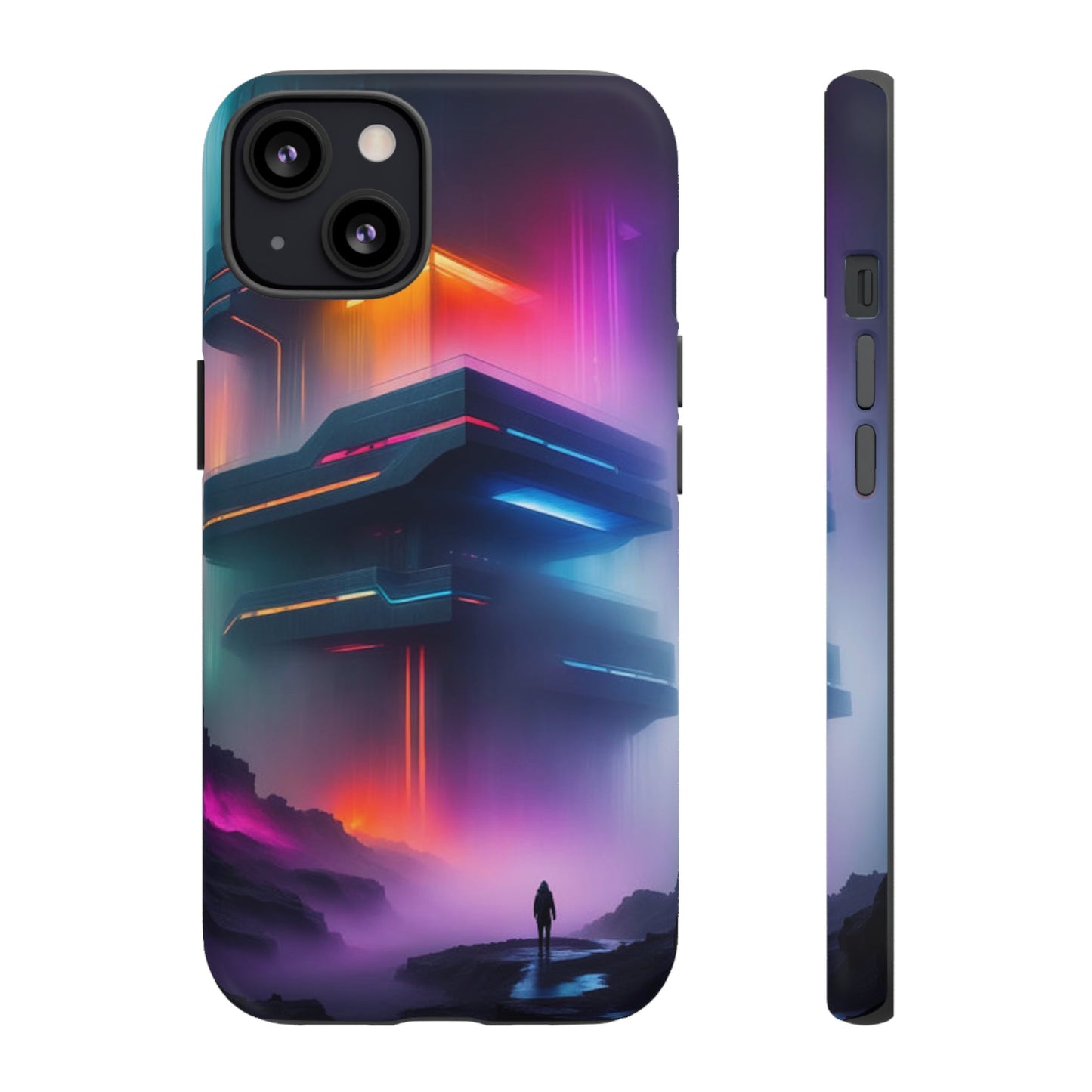 Spaceship Landing Tough Case - Colorwink