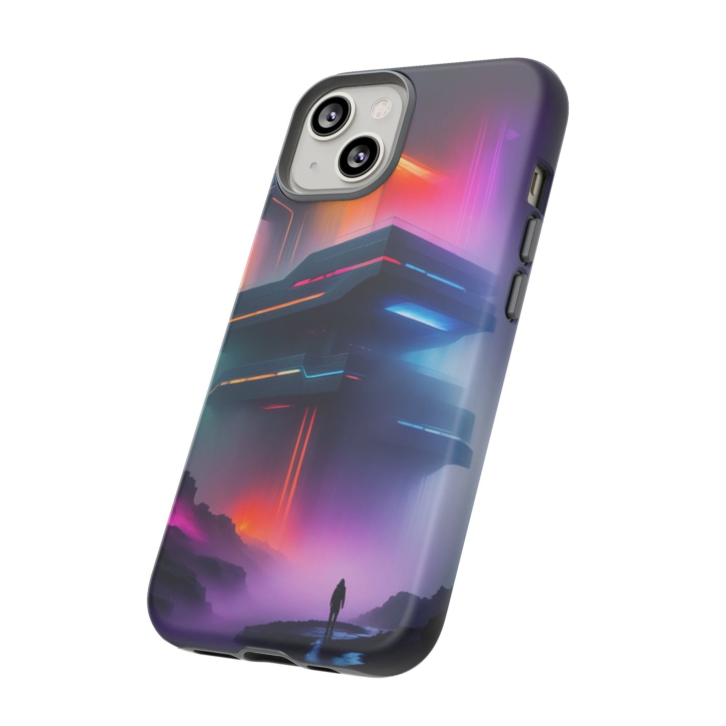 Spaceship Landing Tough Case - Colorwink