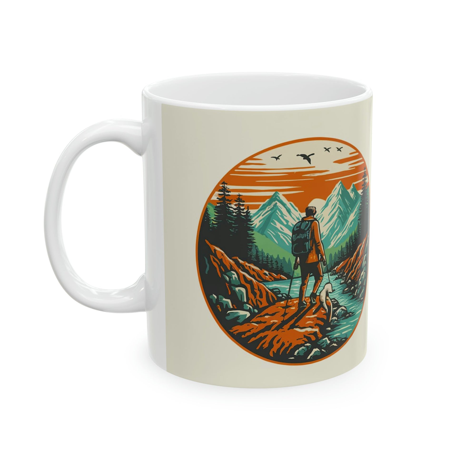 Spirit Of Wanderlust Ceramic Mug - Colorwink