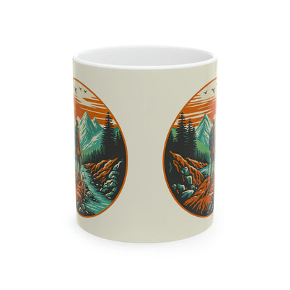 Spirit Of Wanderlust Ceramic Mug - Colorwink