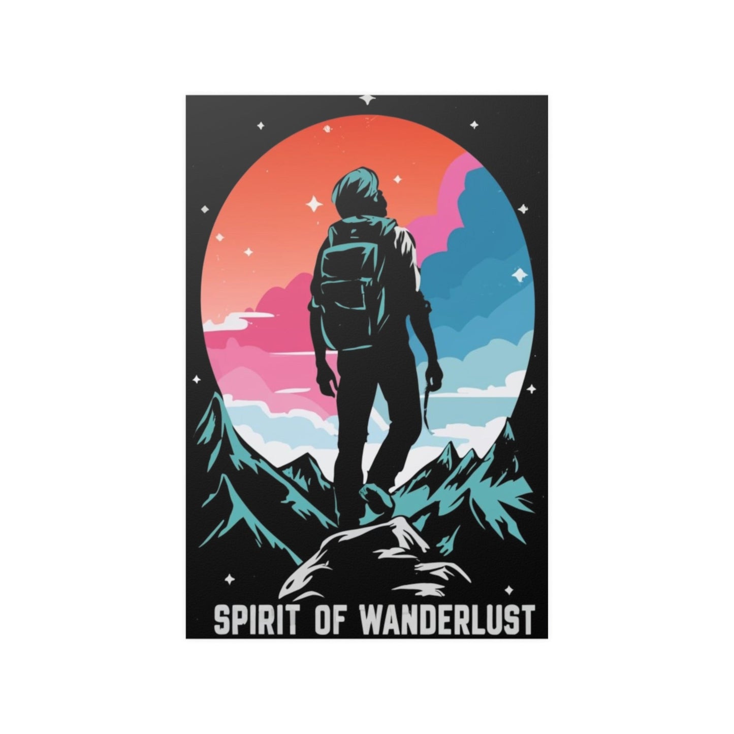 Spirit of Wanderlust Poster - Colorwink