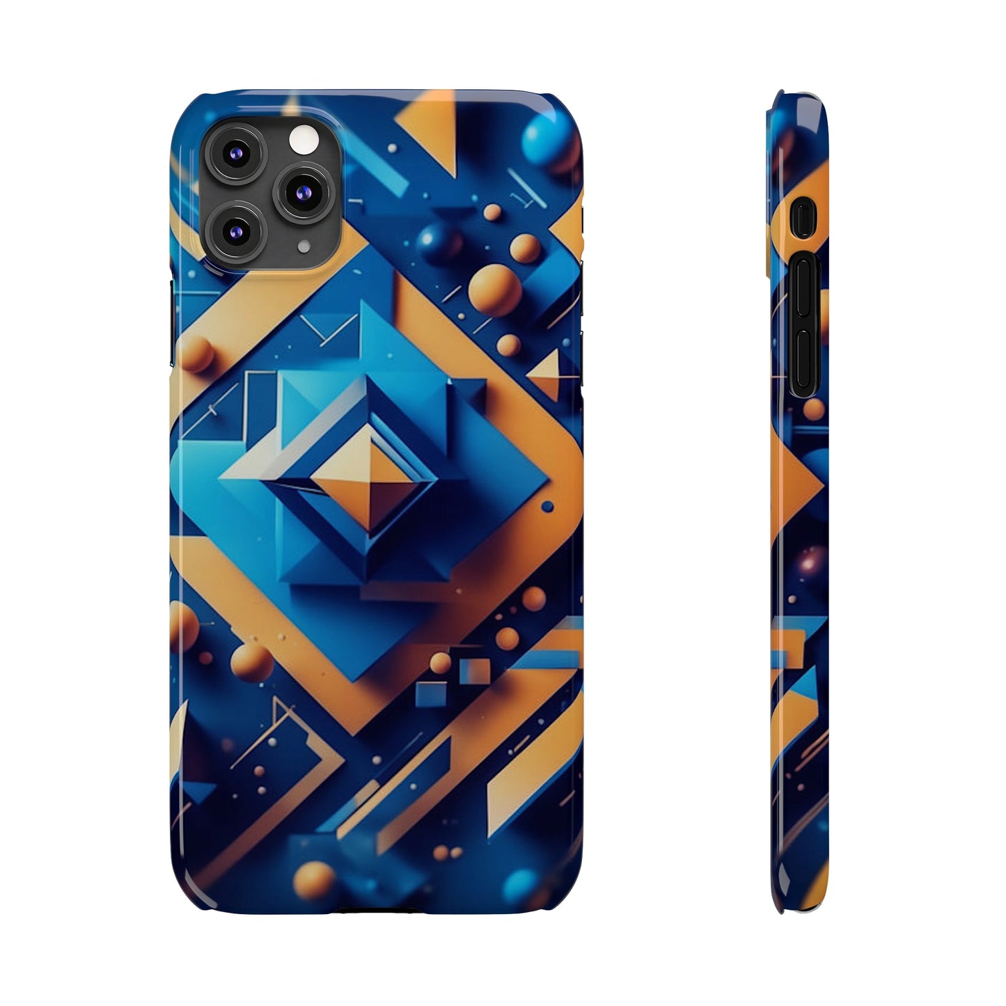 Squared Off Slim Phone Case - Colorwink