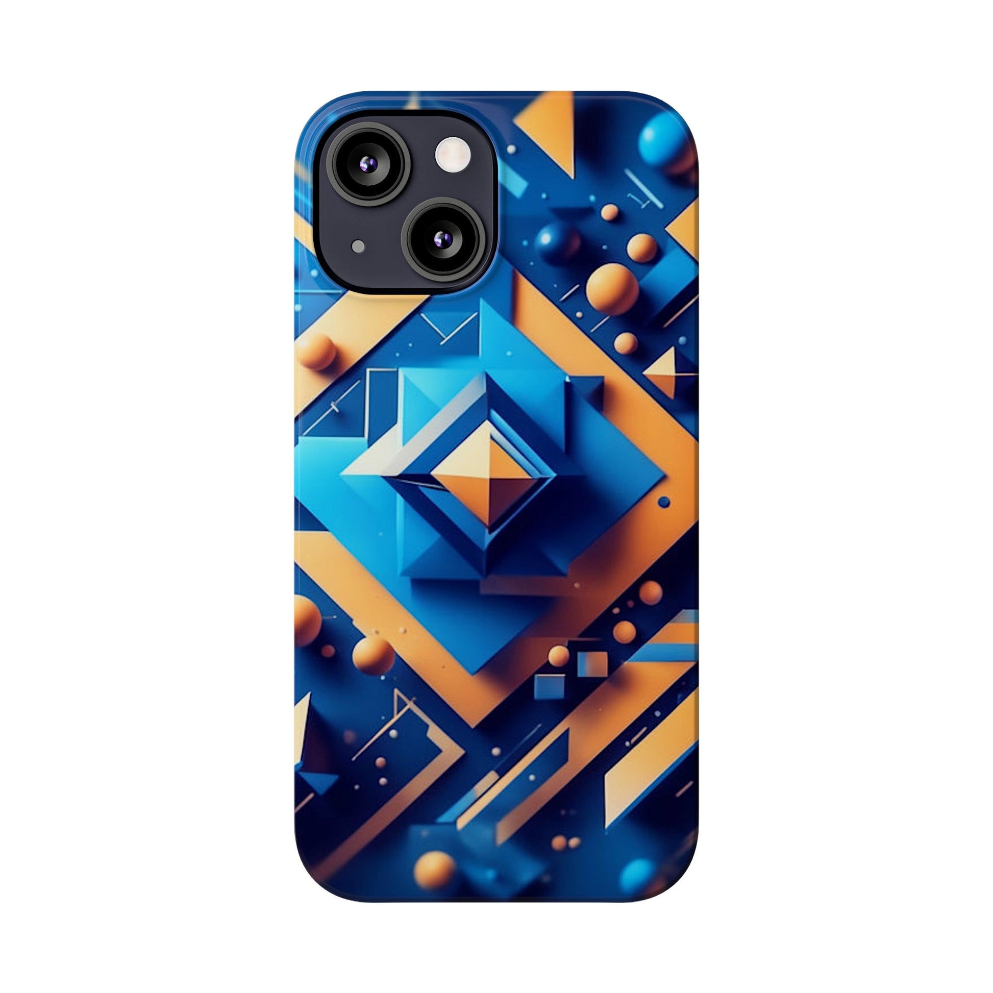 Squared Off Slim Phone Case - Colorwink