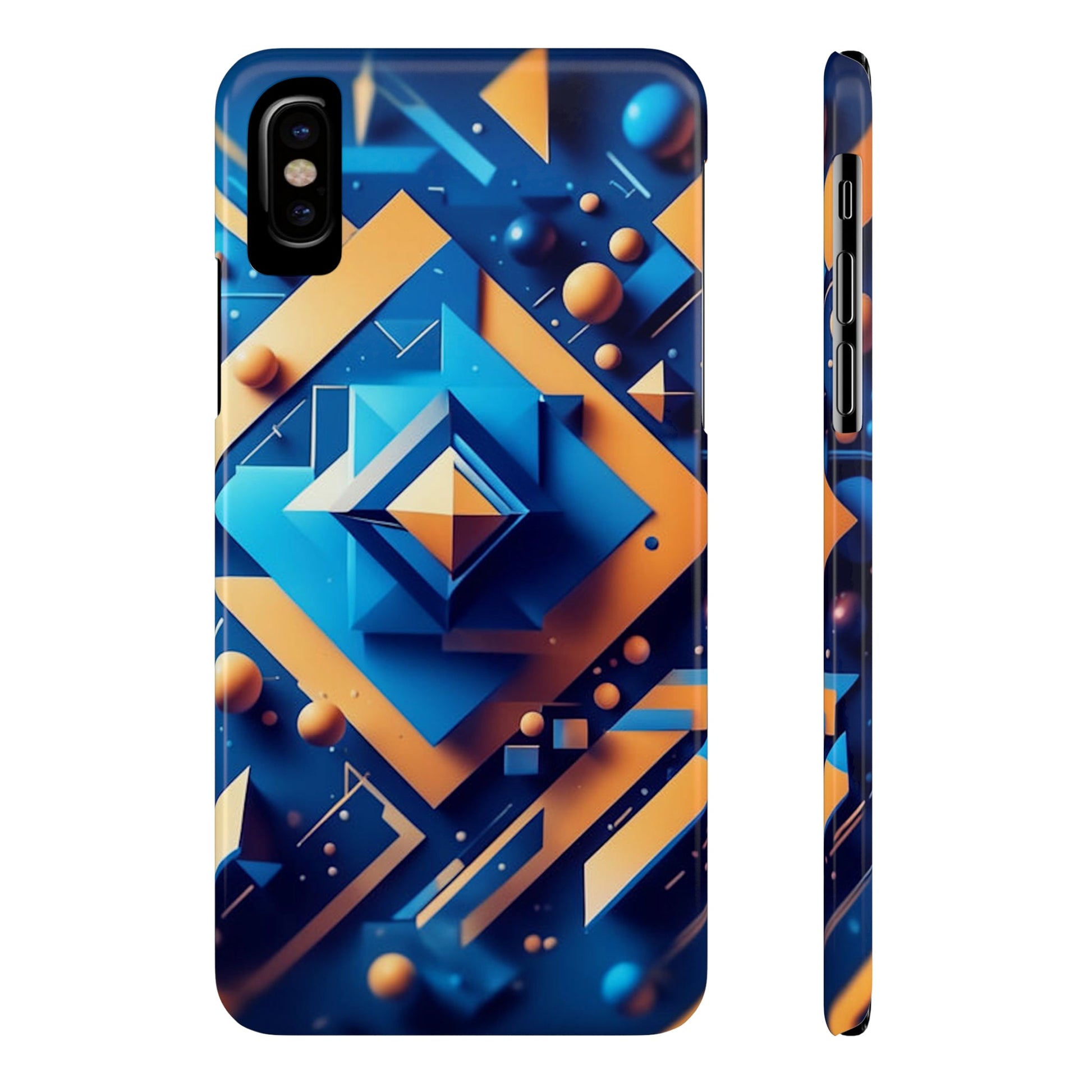 Squared Off Slim Phone Case - Colorwink