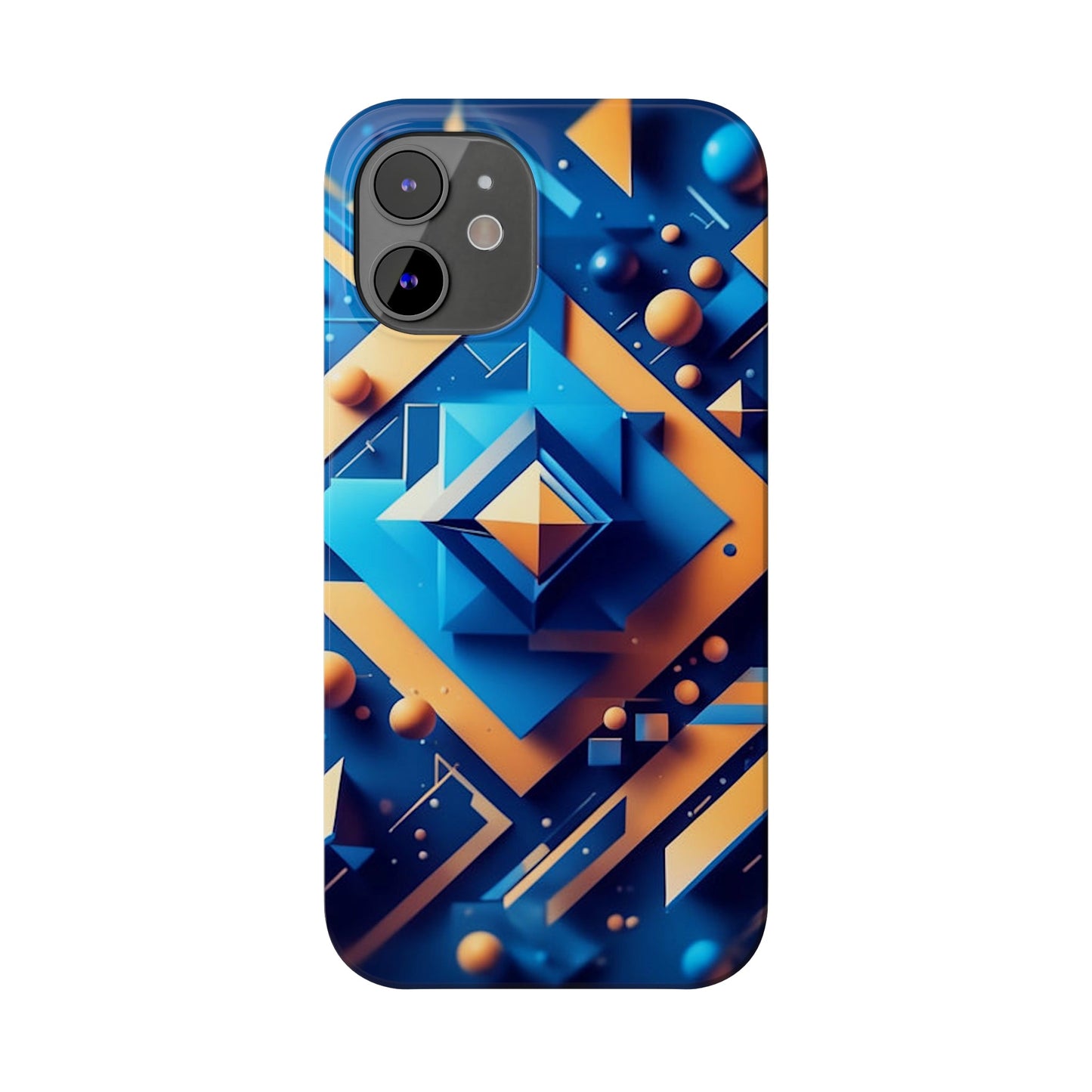 Squared Off Slim Phone Case - Colorwink