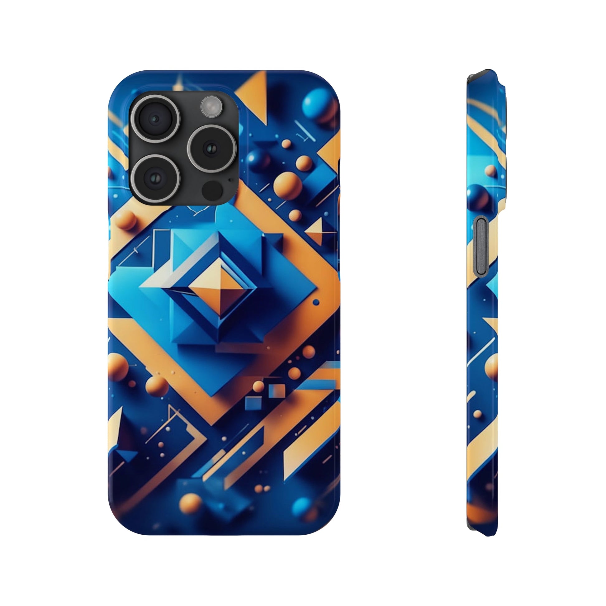 Squared Off Slim Phone Case - Colorwink