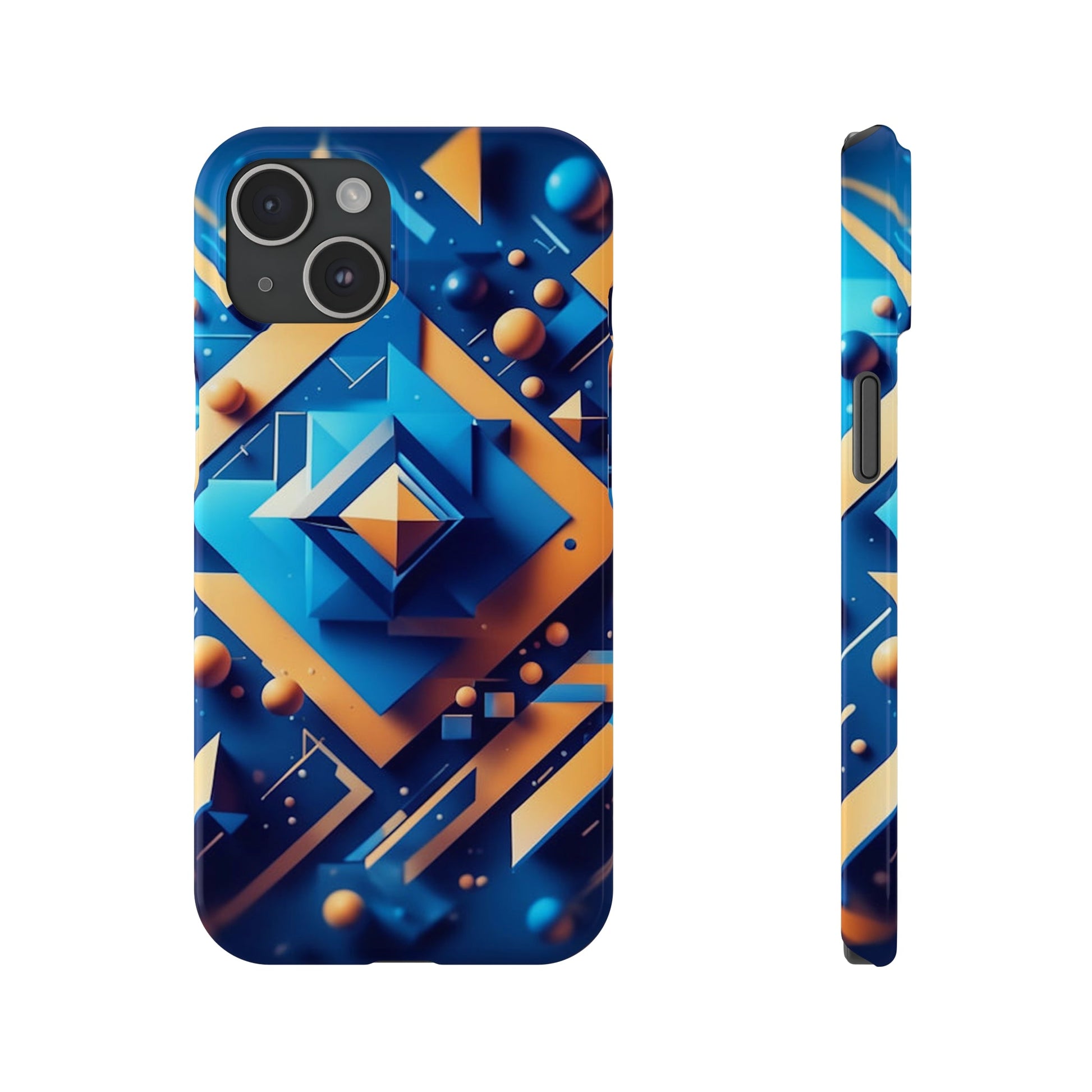 Squared Off Slim Phone Case - Colorwink