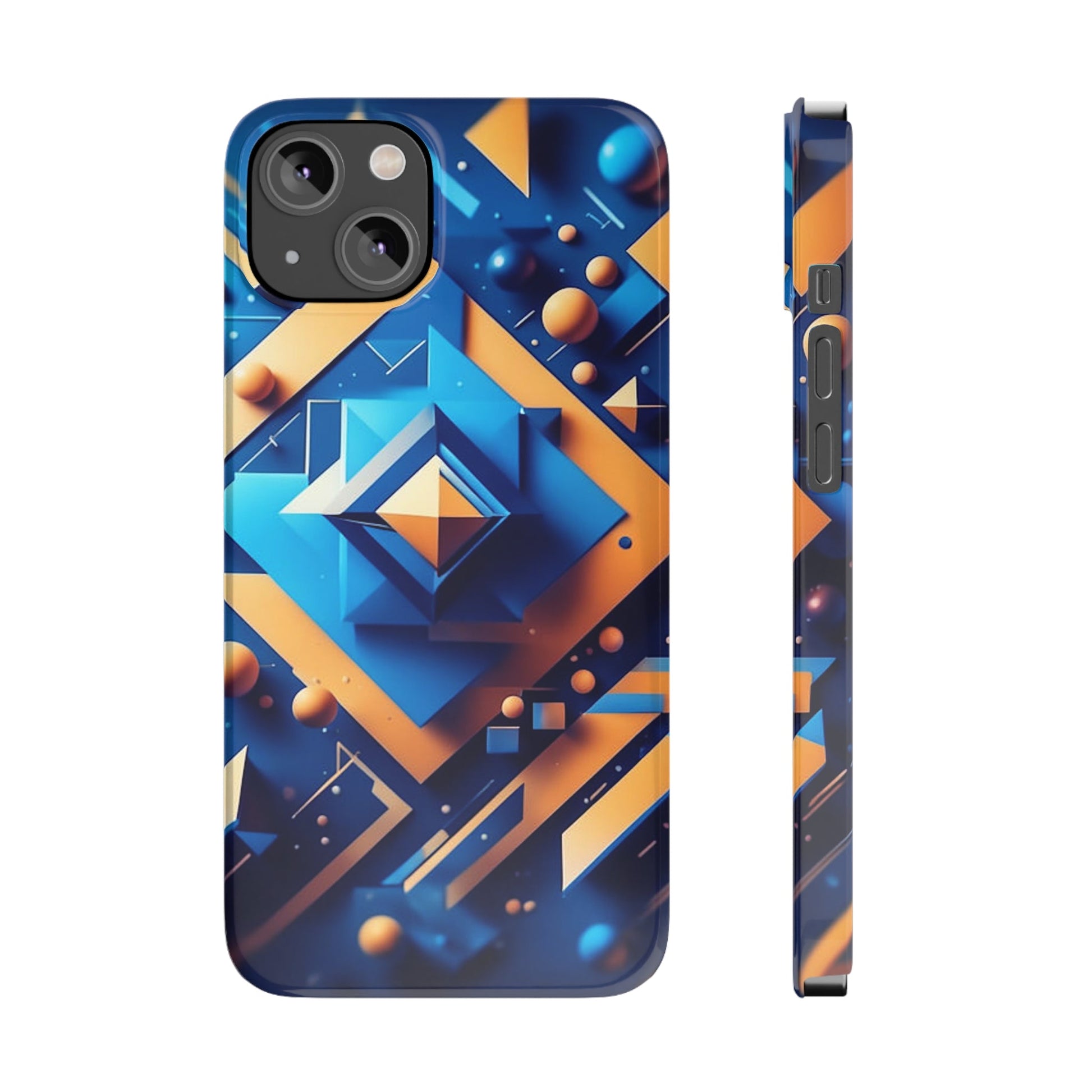 Squared Off Slim Phone Case - Colorwink