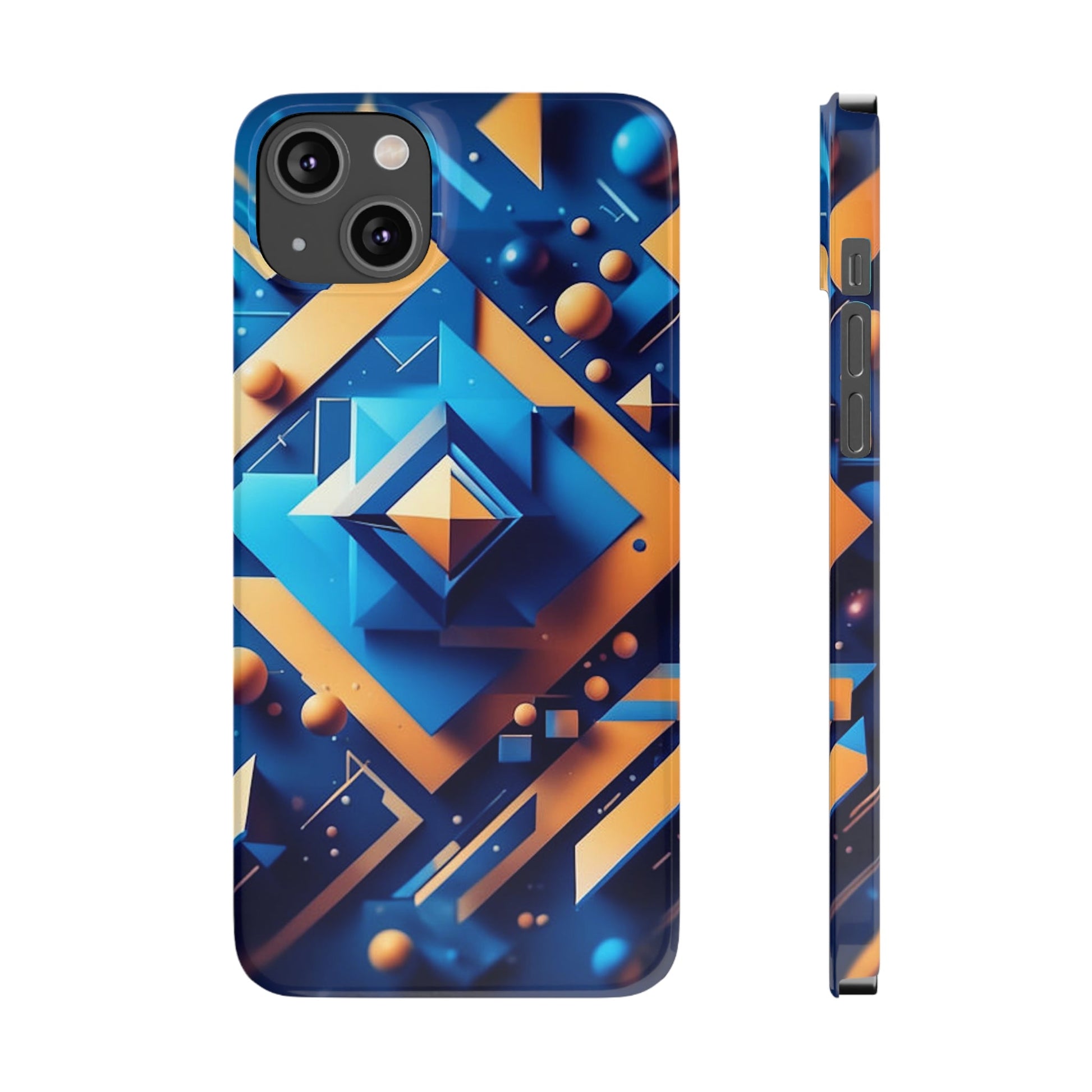 Squared Off Slim Phone Case - Colorwink