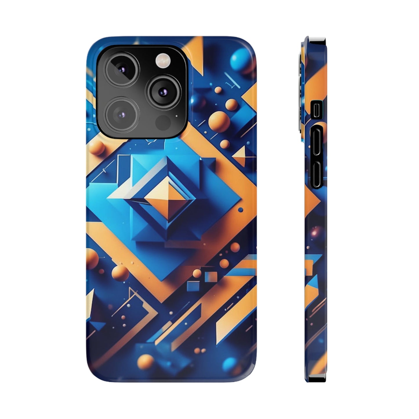 Squared Off Slim Phone Case - Colorwink