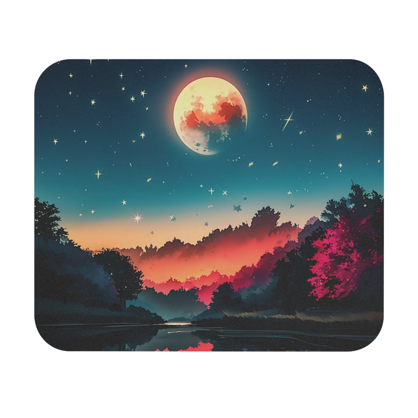 Starry Night Cool Mouse Pad - Colorwink