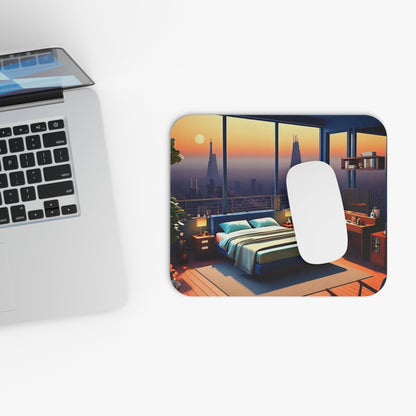 Sunset Apartment View Mouse Pad - Colorwink