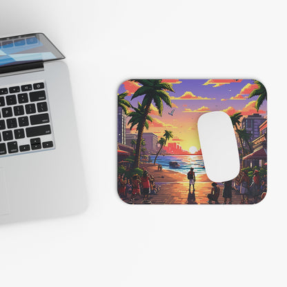 Sunset Beachside Mouse Pad - Colorwink