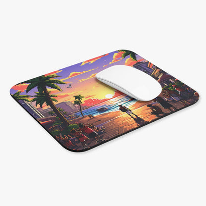 Sunset Beachside Mouse Pad - Colorwink