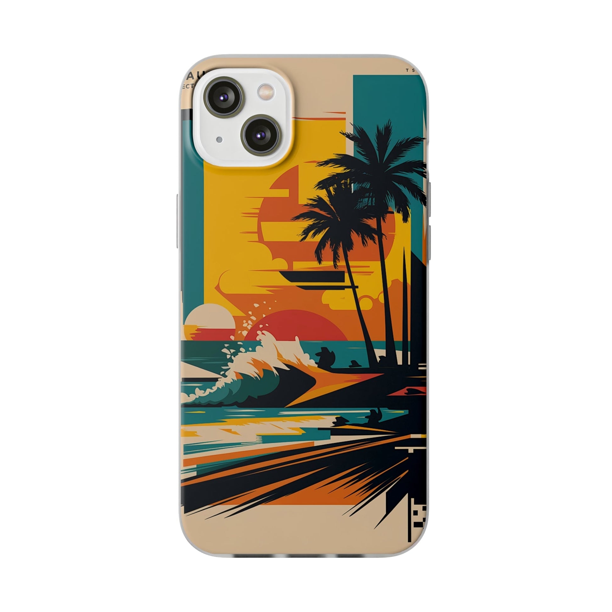 Sunset Mural Flexi Case - Colorwink