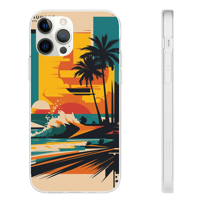 Sunset Mural Flexi Case - Colorwink