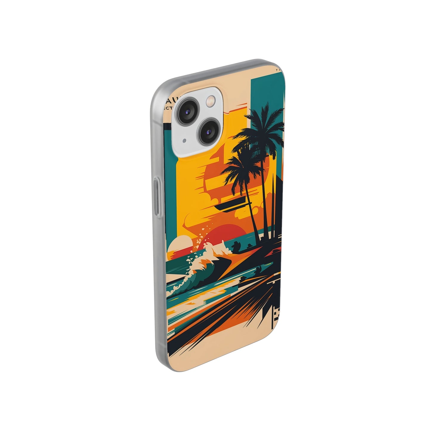 Sunset Mural Flexi Case - Colorwink