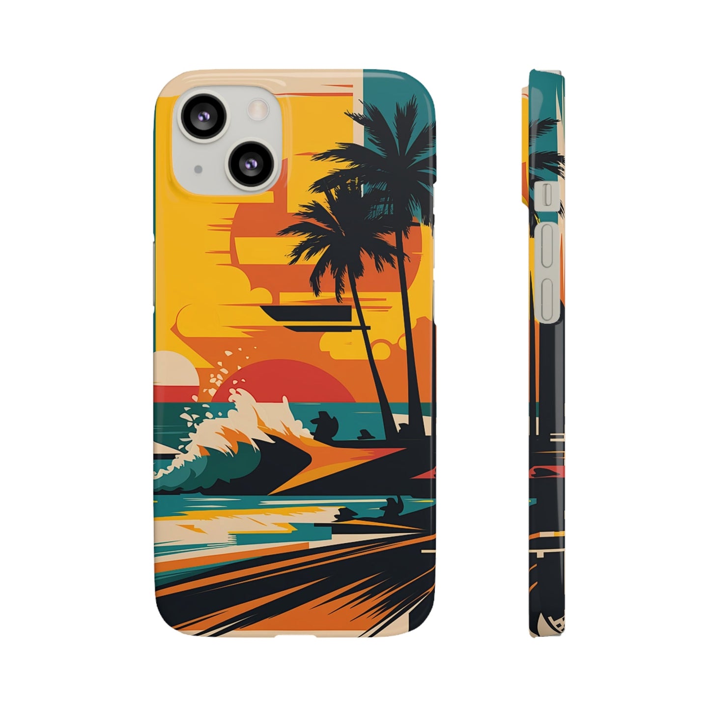 Sunset Mural Snap Case - Colorwink