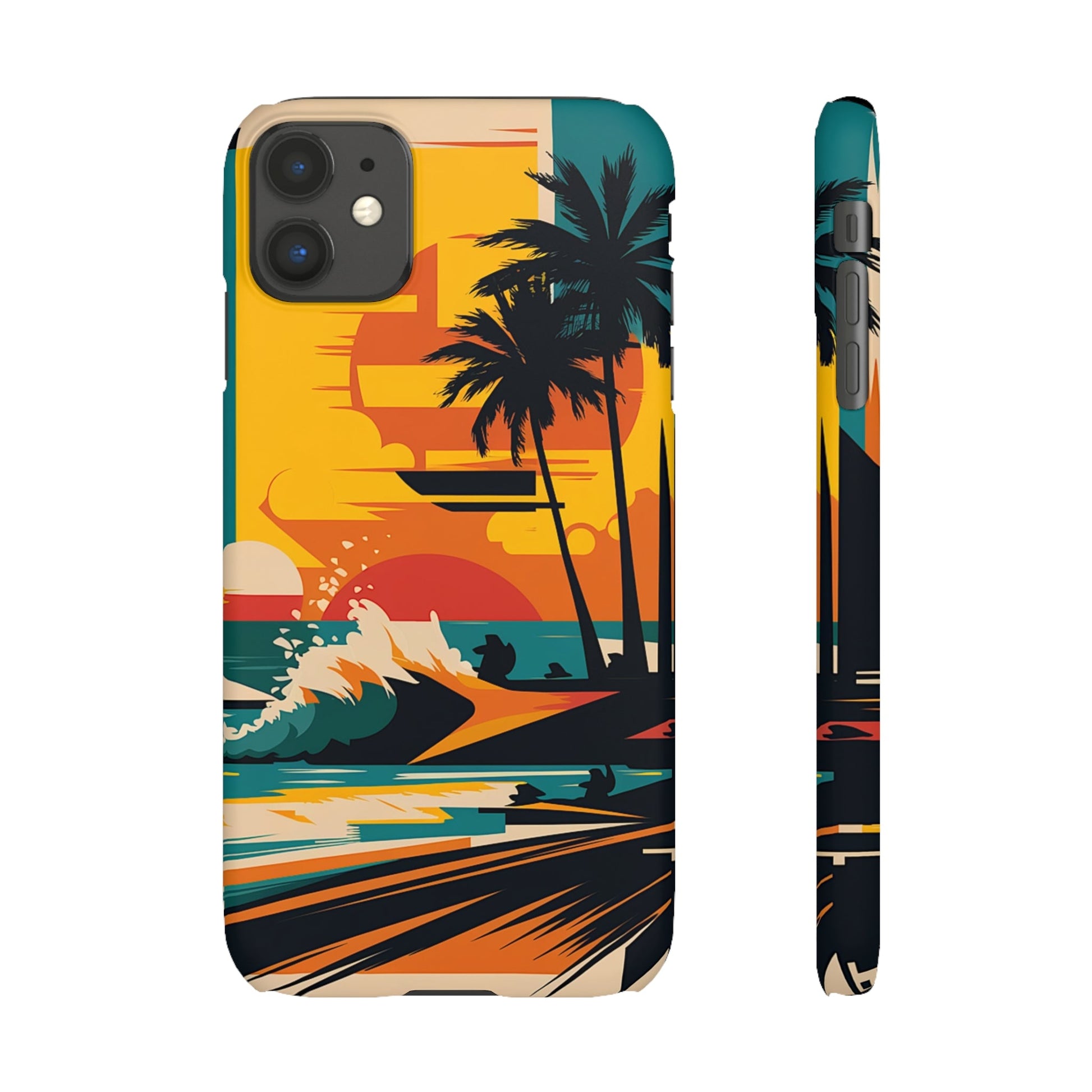 Sunset Mural Snap Case - Colorwink