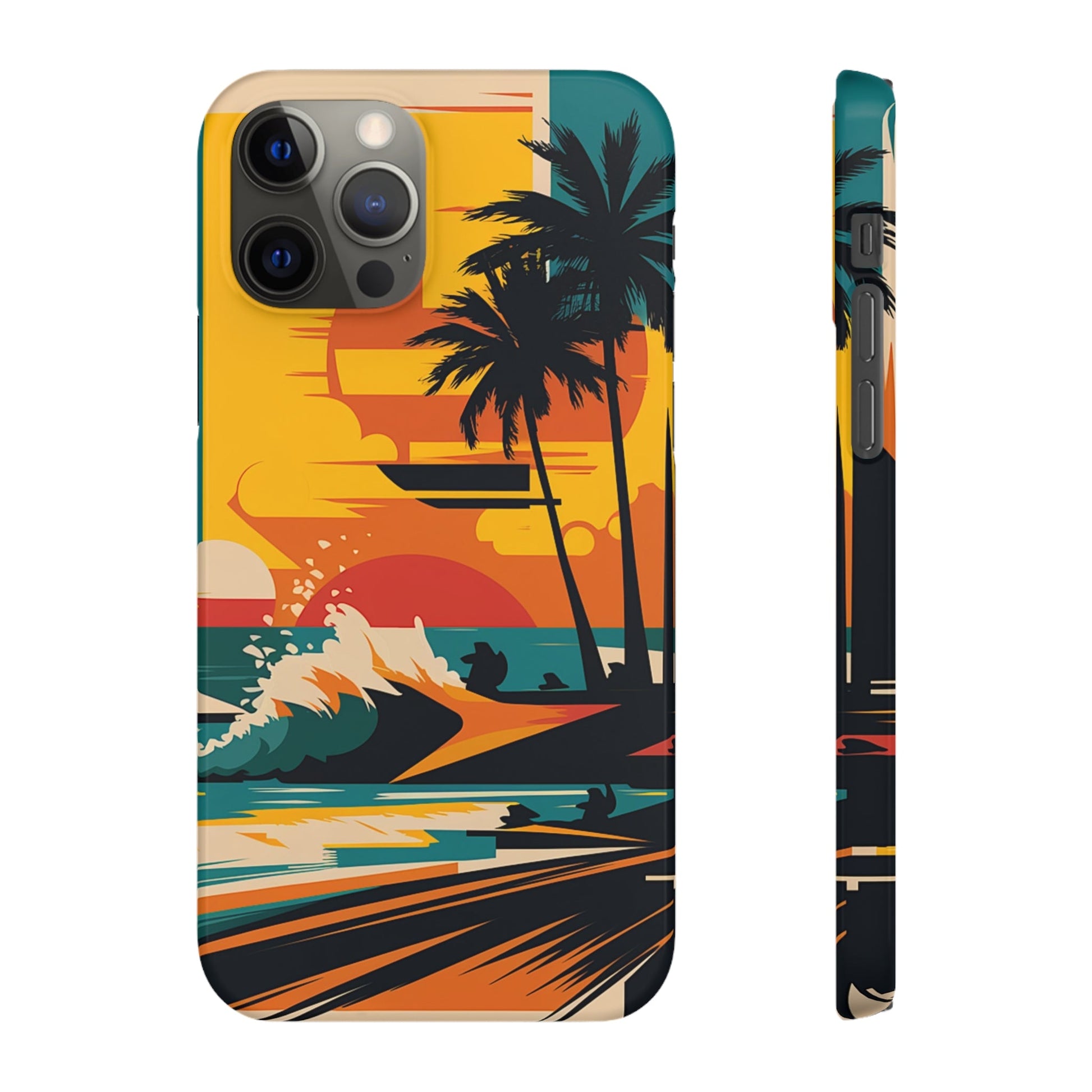 Sunset Mural Snap Case - Colorwink