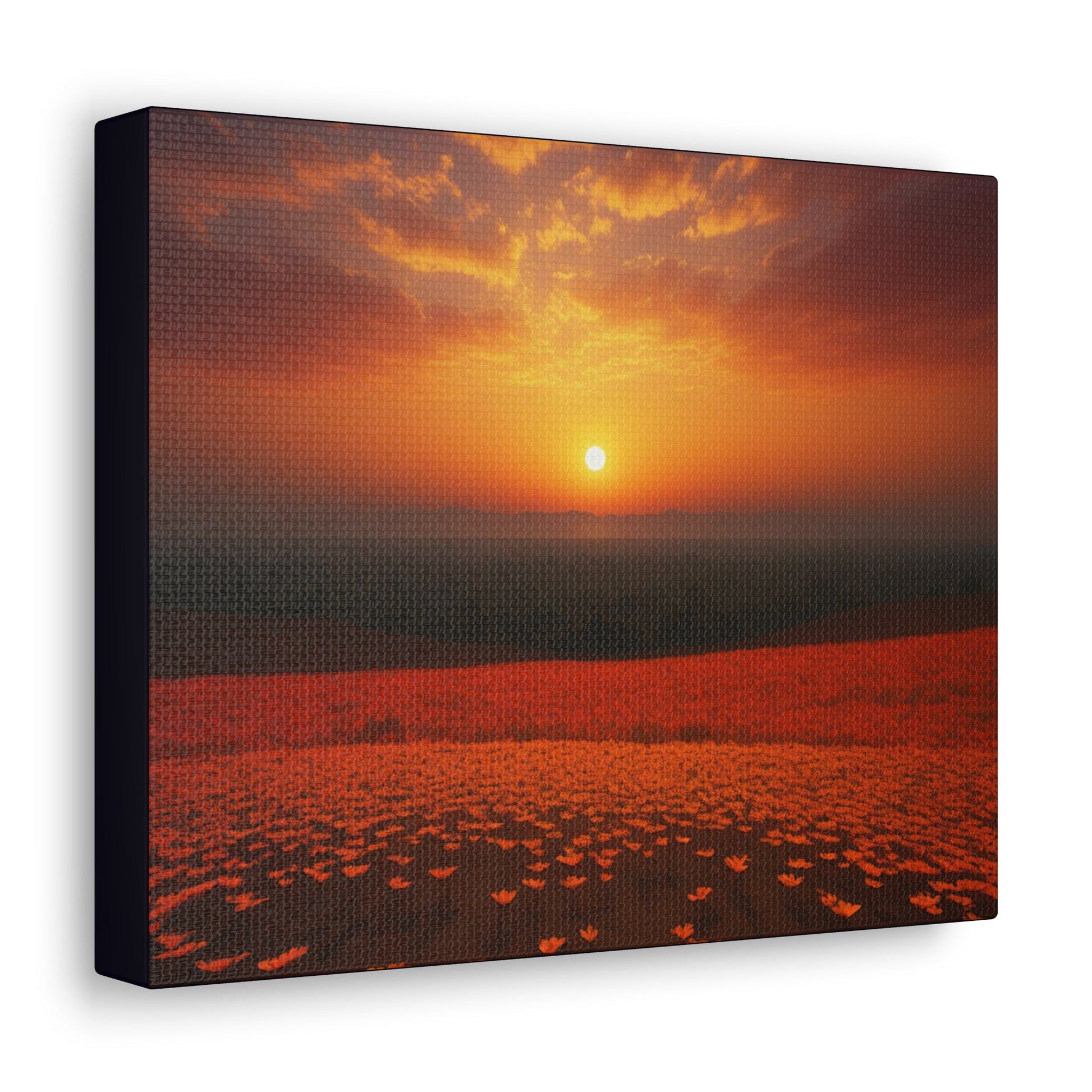 Sunset Scenic View Canvas - Colorwink