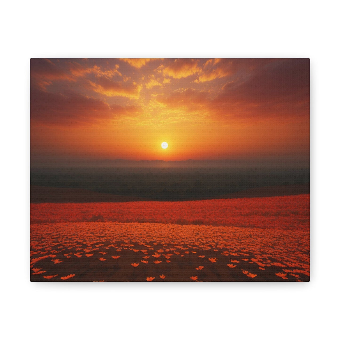 Sunset Scenic View Canvas - Colorwink