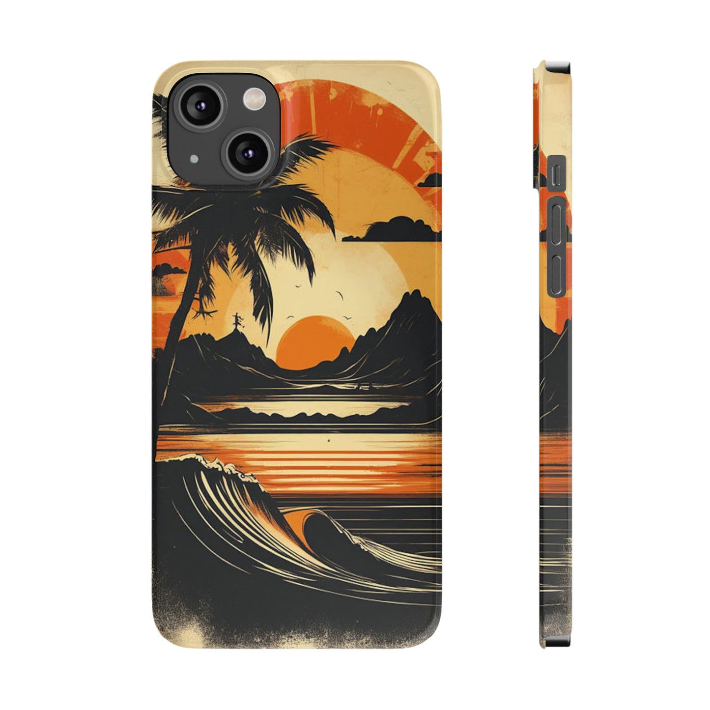 Sunset Slim Phone Case - Colorwink