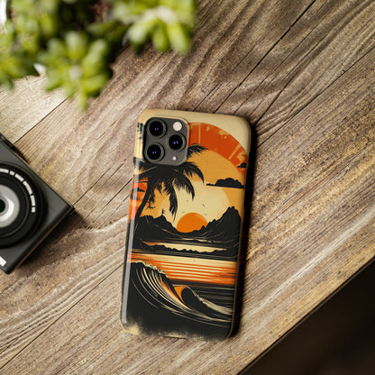 Sunset Slim Phone Case - Colorwink