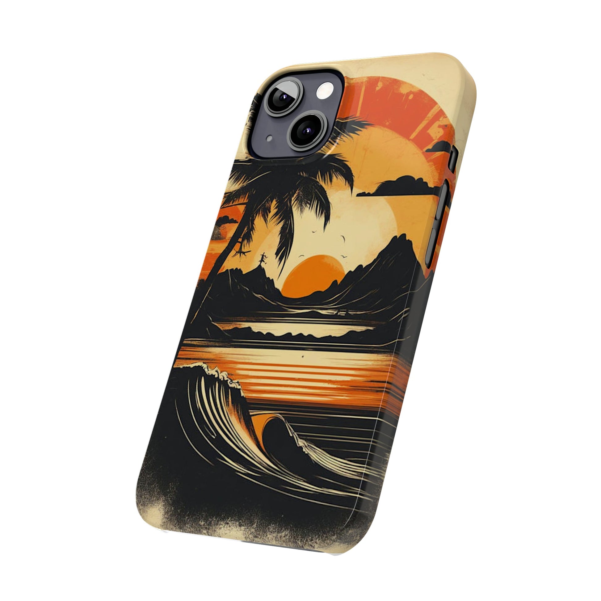 Sunset Slim Phone Case - Colorwink