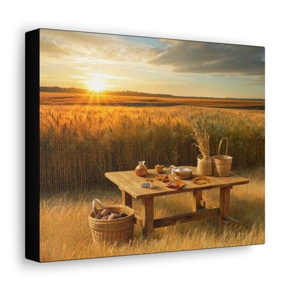 Sunset View Art Canvas - Colorwink