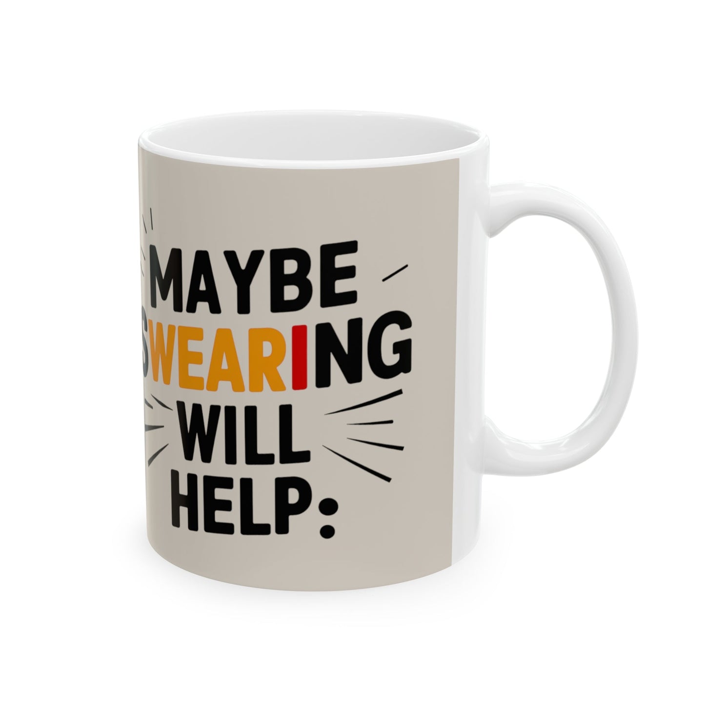 Swearing Coffee Mug - Colorwink