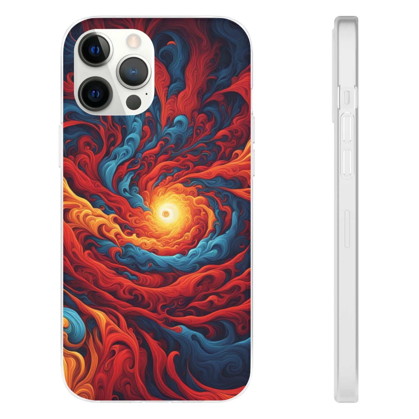 Swirling Clouds Flexi Case - Colorwink