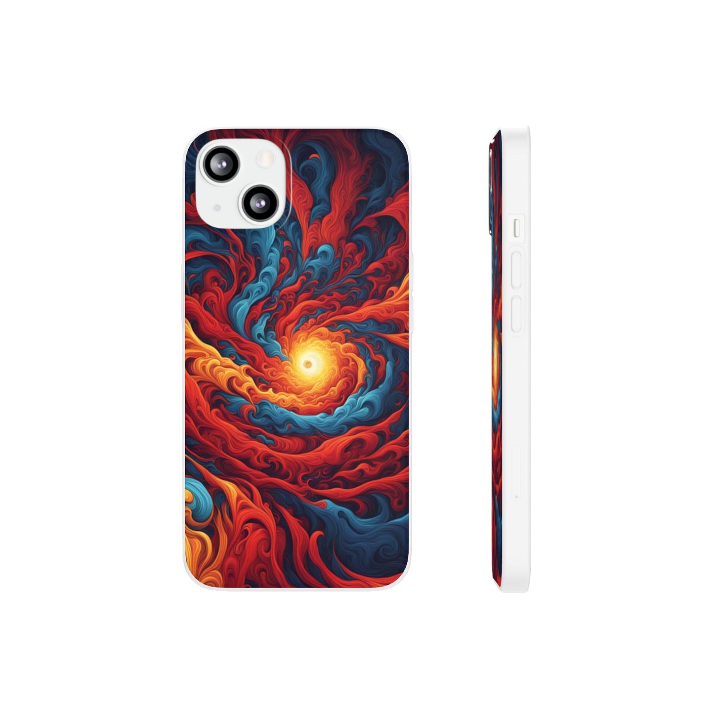 Swirling Clouds Flexi Case - Colorwink