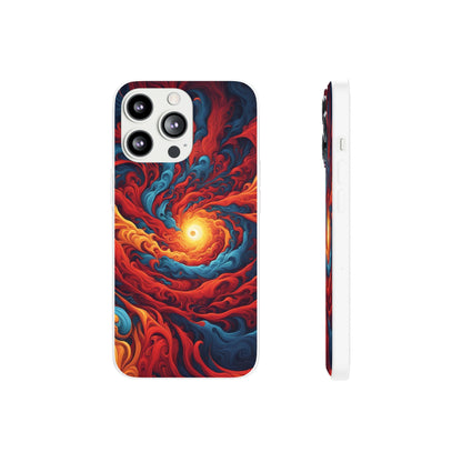 Swirling Clouds Flexi Case - Colorwink