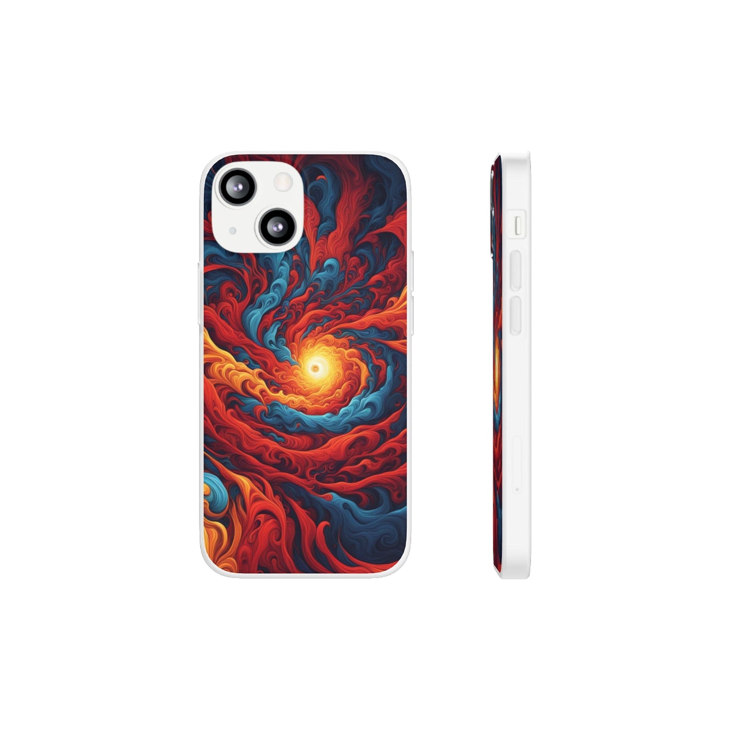 Swirling Clouds Flexi Case - Colorwink