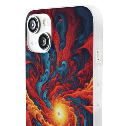 Swirling Clouds Flexi Case - Colorwink