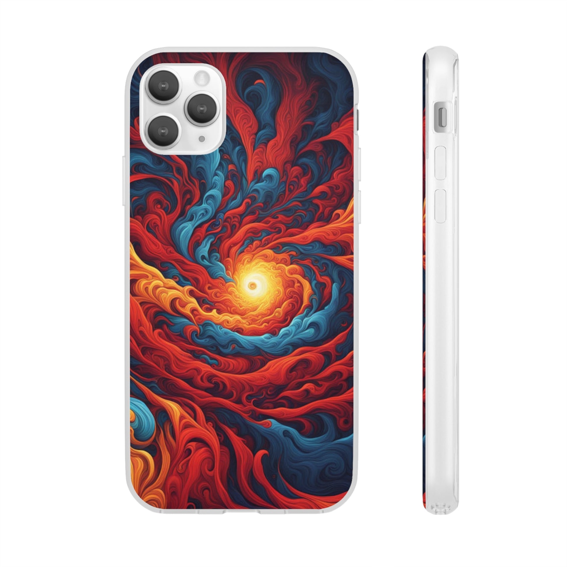 Swirling Clouds Flexi Case - Colorwink